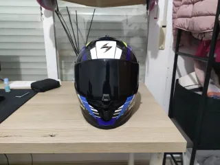 Casco Scorpion Exo R1 Talla M Dark Smoke