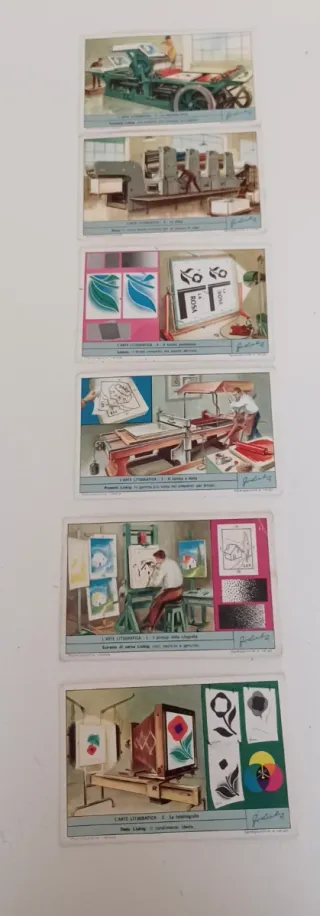 Lotto 29 figurine storiche Liebig anni '60