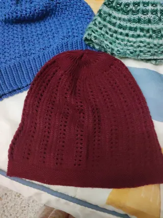 Gorros de lana varios colores