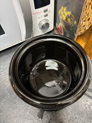 Calentador, fundidor, crock ot