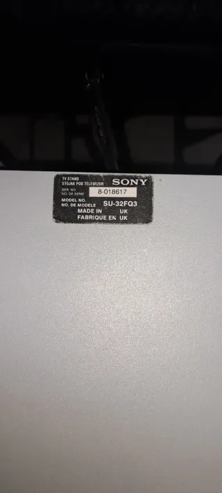 Estantería TV cristal y madera