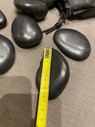 Piedras terapeuticas. Para masaje.