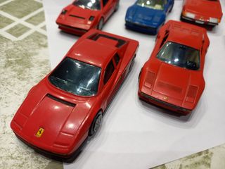 Set 8 modelli Ferrari 1/43 BBurago Polistil