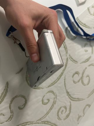 Nintendo DS Lite Plata+Cargador Original+Tapa GBA