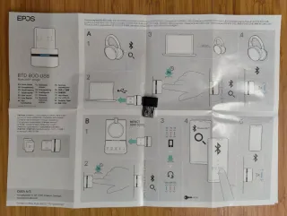 Adaptador Dongle USB BTD 800