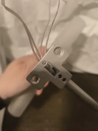 Aplique lámpara bajo consumo plata/transparente