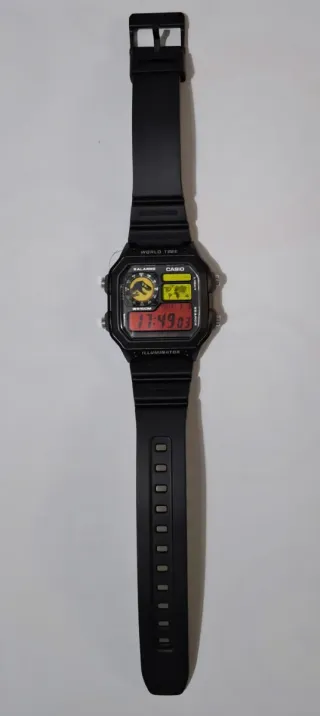 Reloj Casio Edición Custom Jurassic Park