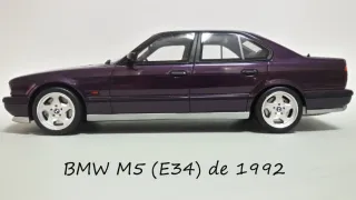 Maqueta BMW E34 M5 Otto Escala 1:18