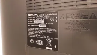 TV Sony Bravia 22 Negra/Gris