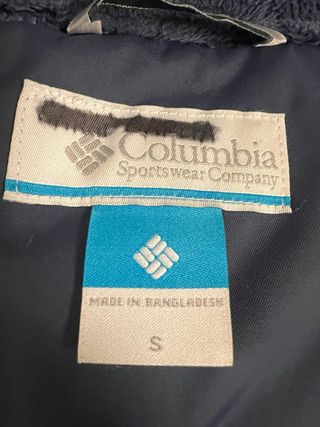 Anorak de plumón Columbia talla S