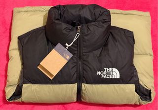 Chaleco The North Face Nuptse 700 Verde Oliva