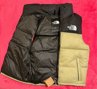 Chaleco The North Face Nuptse 700 Verde Oliva
