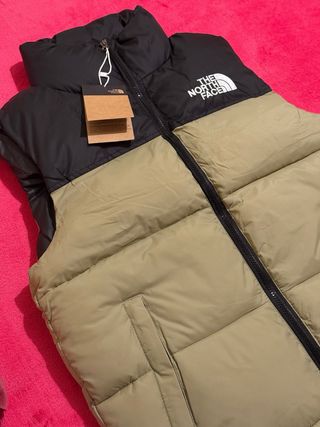 Chaleco The North Face Nuptse 700 Verde Oliva