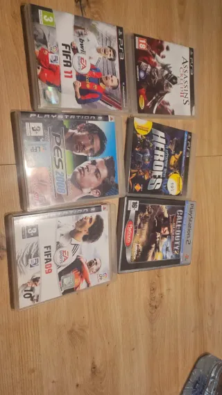 Consola PS3 Negra + Juegos