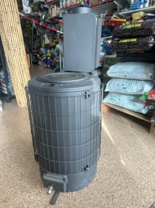 Estufa leña Theca Nº4 Ecodiseño 7.7Kw