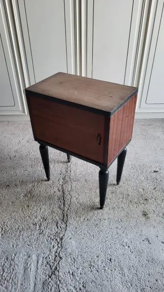 Comodino Vintage Anni 50 Legno