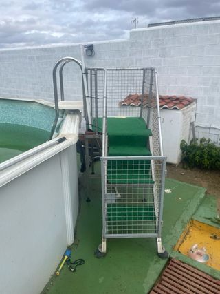 Piscina desmontable metal/plástico