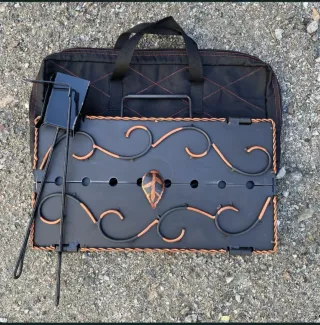 Barbacoa forgiata artigianale