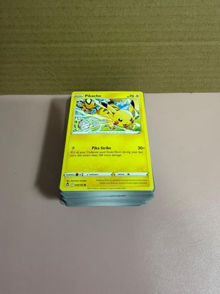 Lote 100 cartas Pokémon