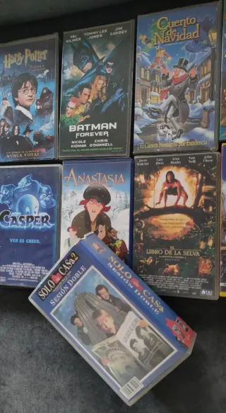 Lote Películas VHS Disney Clásicos y más