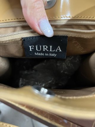 Borsa Furla Beige/Gialla