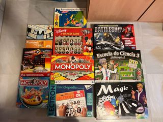 Lote 10 Juegos de Mesa