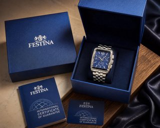 Reloj Festina Hombre Azul y Plateado