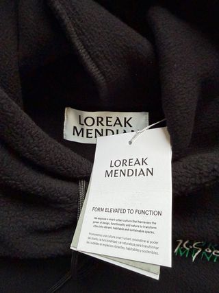 Sudadera Loreak Mendian x Goenaga Negra Talla L