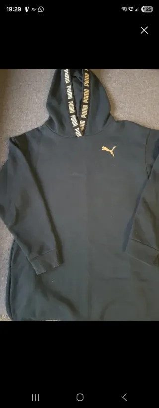 Lote Maite.Chaqueta y sudadera Puma negra