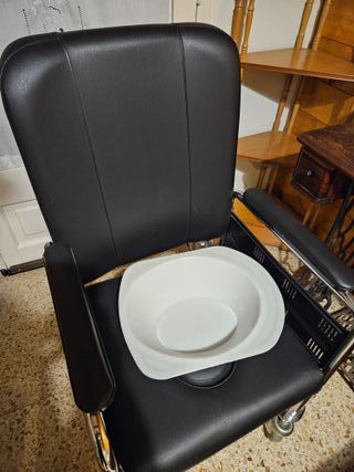 Silla WC con ruedas