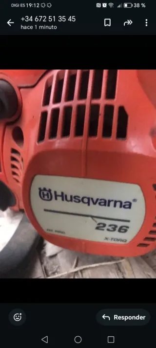 Motosierra Husqvarna 236