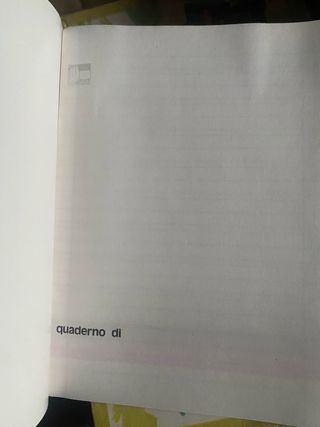 Quaderni terza elementare anni 80