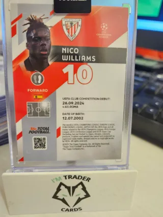 Nico Williams /99 Topps Athletic Club