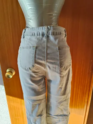 Vaqueros pitillo azules