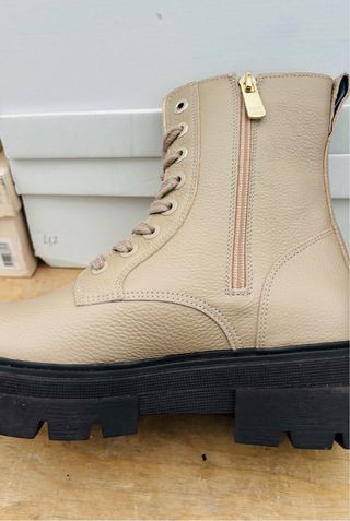 Botas Beige Tommy Hilfiger Talla 37