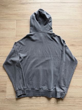 Sudadera Zara Gris Desgastada Talla XL