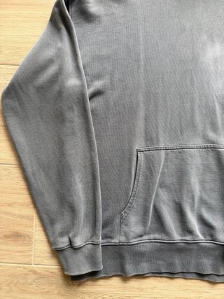 Sudadera Zara Gris Desgastada Talla XL