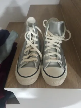 Converse Chuck Taylor All Star Piel Metalizada