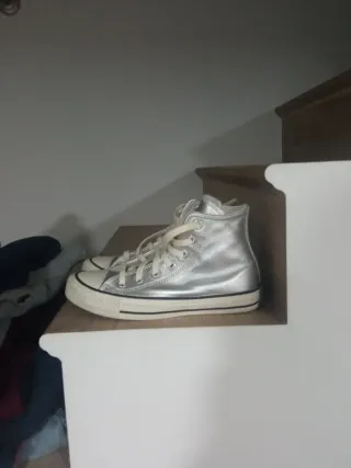 Converse Chuck Taylor All Star Piel Metalizada