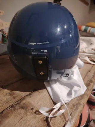 Casco de ski Poc azul fis