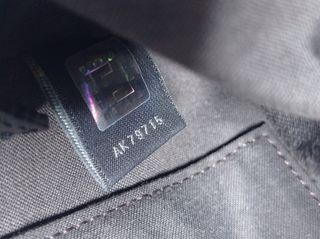 Borsa Fendi Baguette in tela e strass