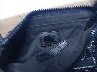 Borsa Fendi Baguette in tela e strass