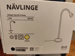 Lámpara Escritorio IKEA Navlinge Blanca