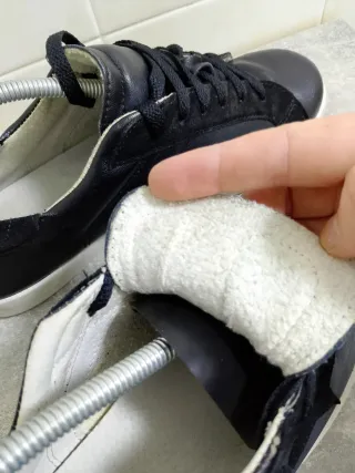 Sneakers uomo nere con stella