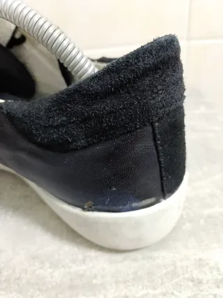 Sneakers uomo nere con stella