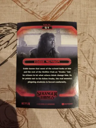 Stranger Things Eddie Topps Zerocool