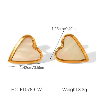 Orecchini da donna in acciaio inossidabile