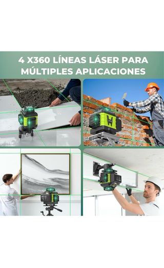 Nivel Láser Autonivelante 360°