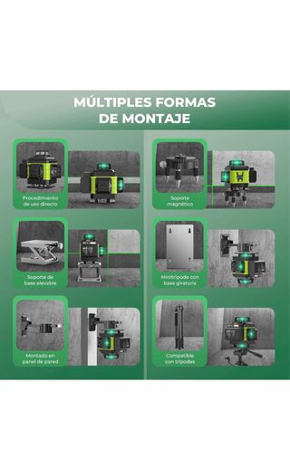 Nivel Láser Autonivelante 360°