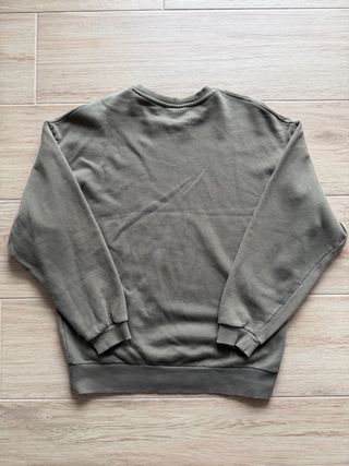 Sudadera verde sin capucha Talla M